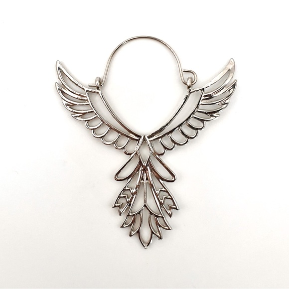 925 Silver FP Thunderbird Earrings - Picture 3 of 4